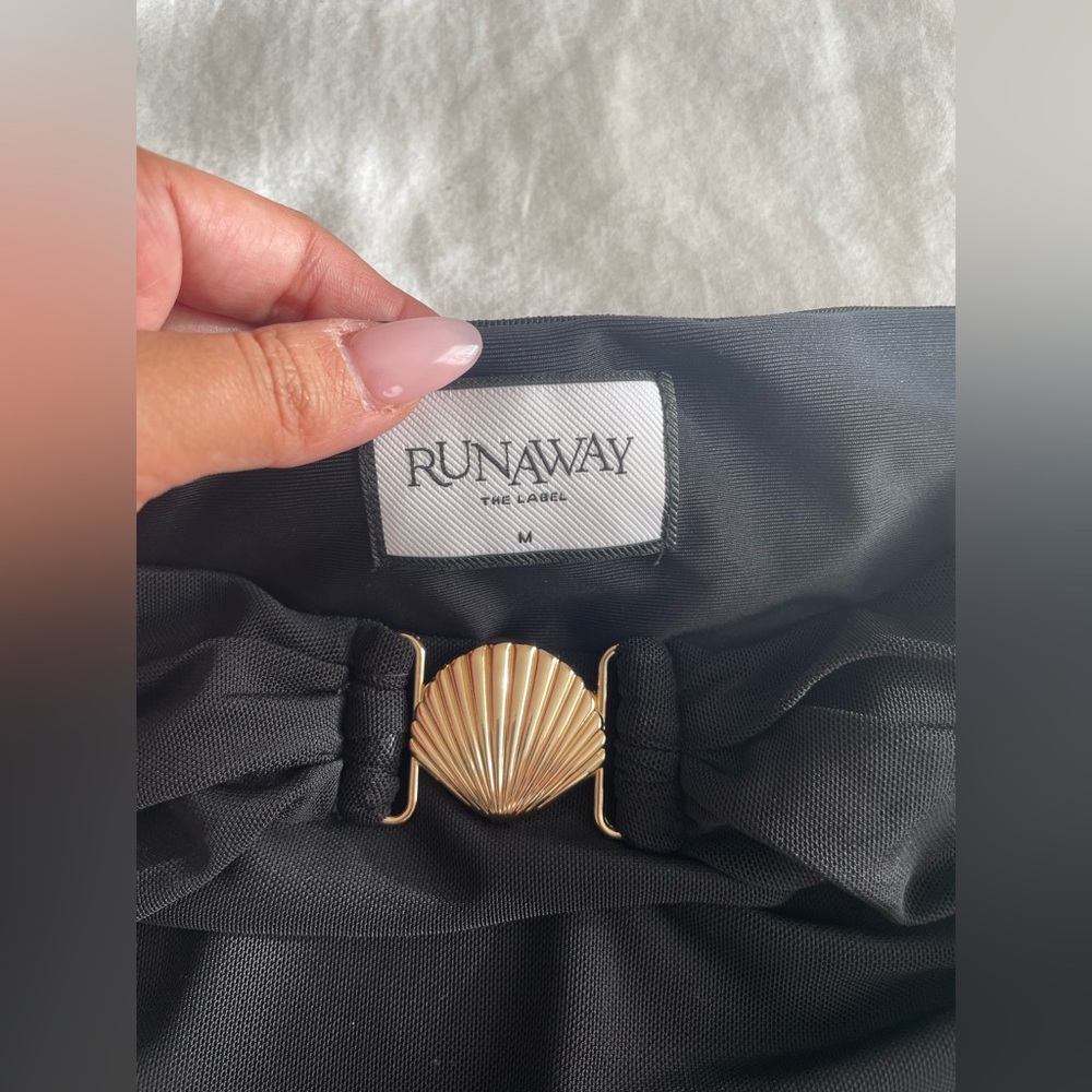 RUNWAY THE LABEL Black Seashell Skirt Set - Picture 10 of 10
